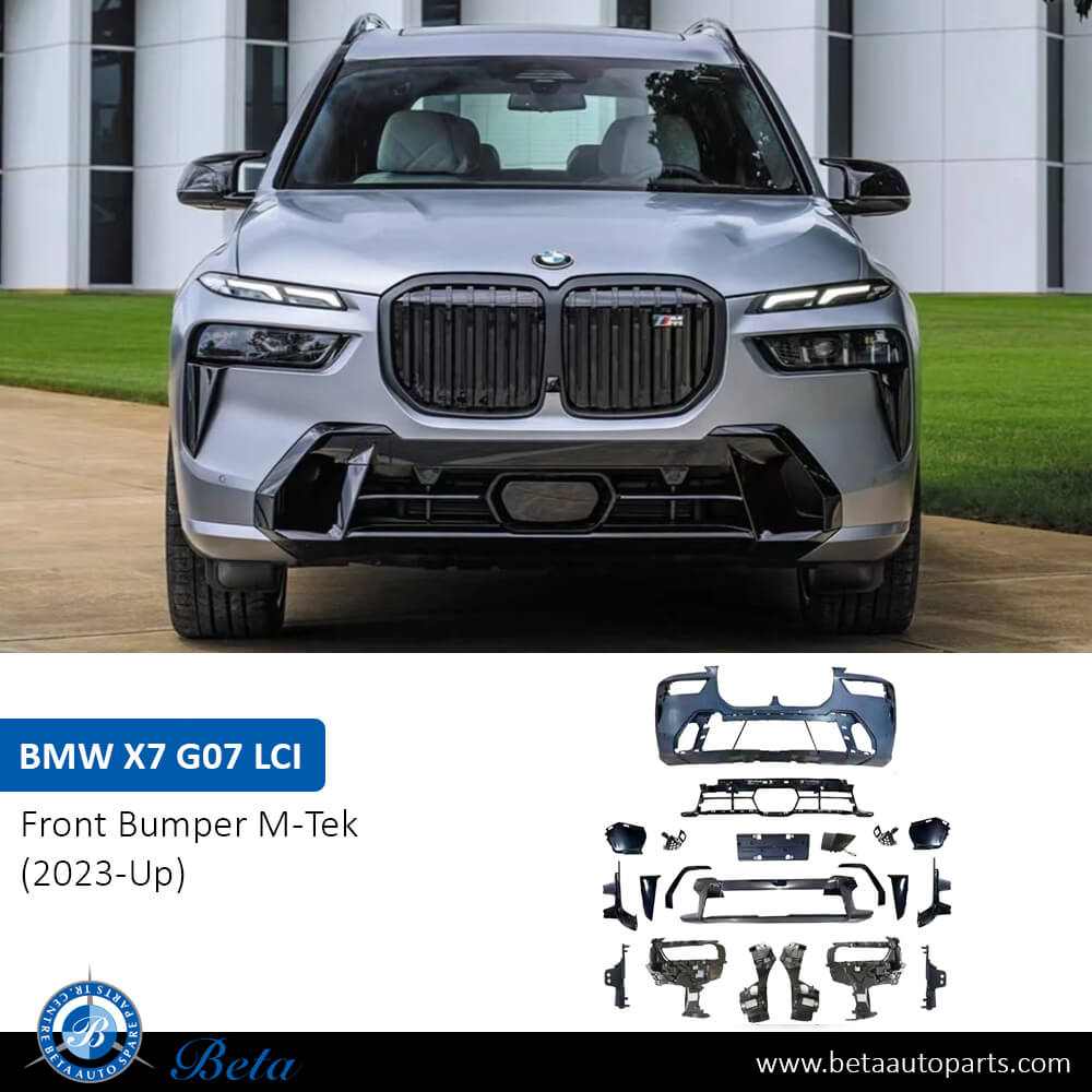 BMW X7 G07 LCI (2023-Up), Front Bumper M-Tek, China BMW X7 G07 LCI (2023-Up), Front Bumper M-Tek, China